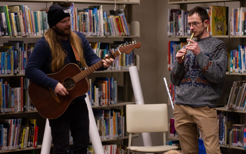 People playing instruments