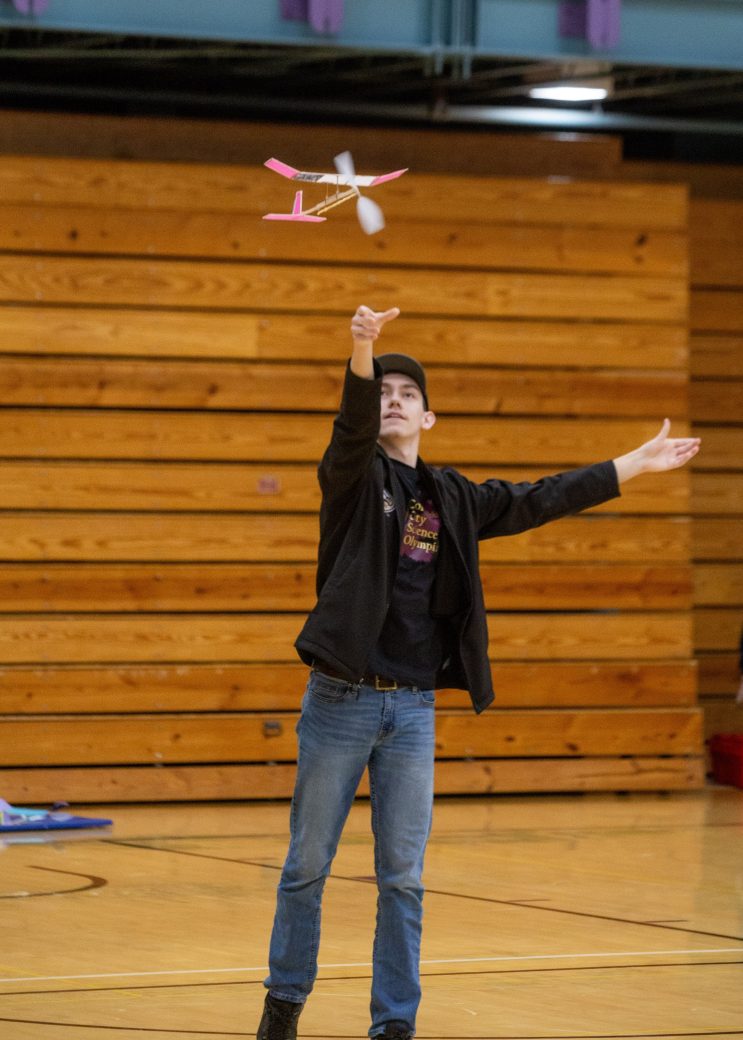 People enjoying of science olympiad
