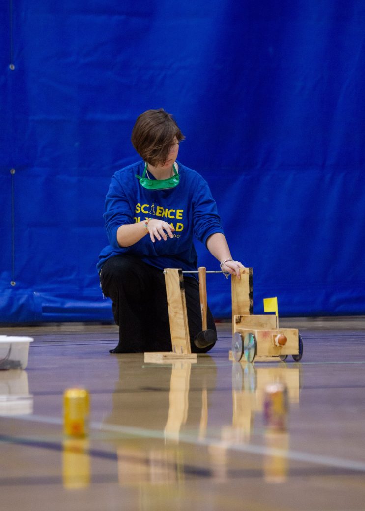 People enjoying of science olympiad