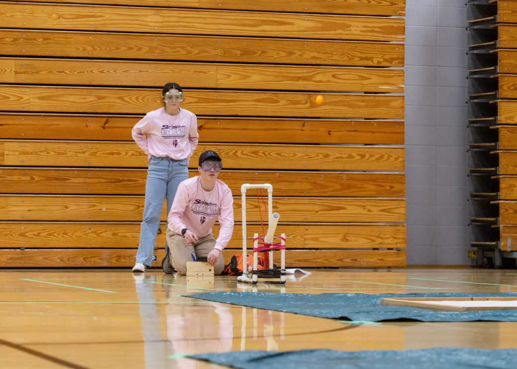 People enjoying of science olympiad