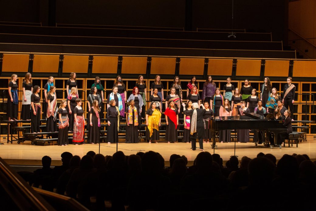 People doing a artistic performance