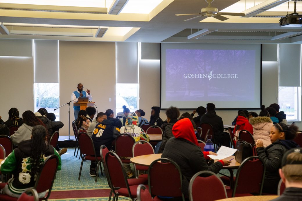 People at African American Spring Open House 2024