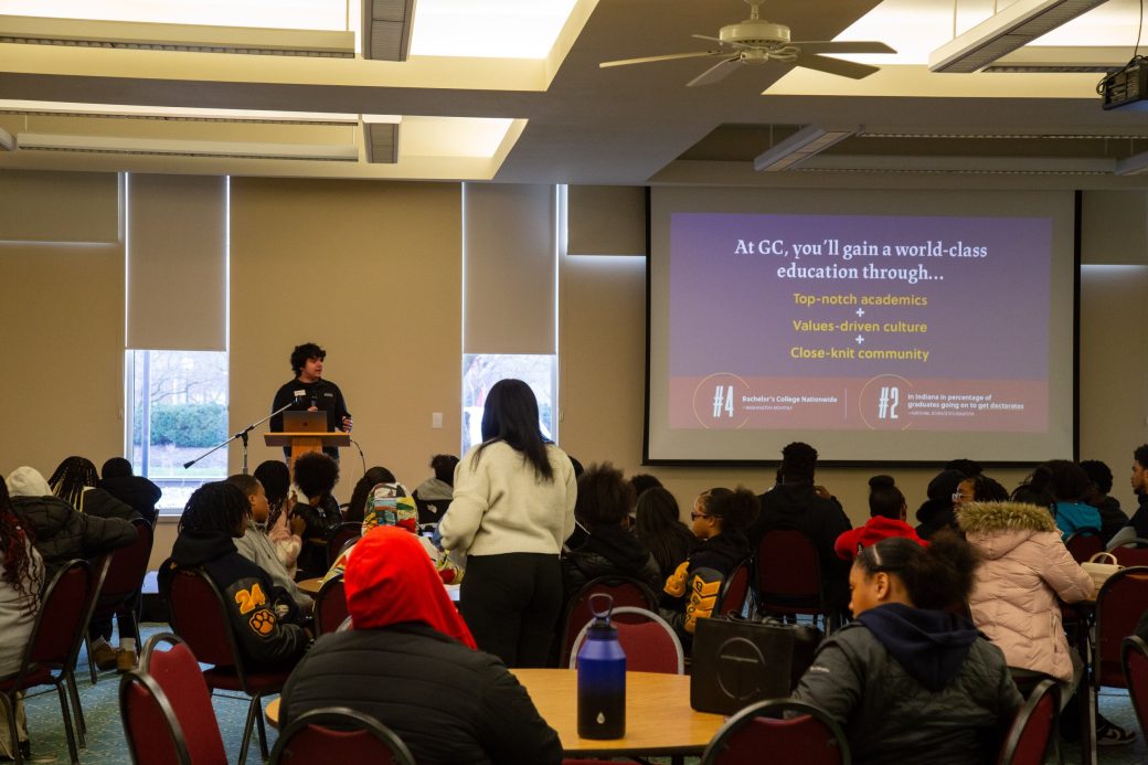 People at African American Spring Open House 2024