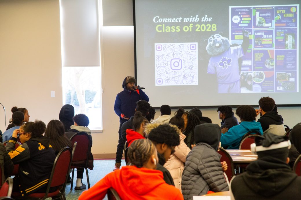 People at African American Spring Open House 2024