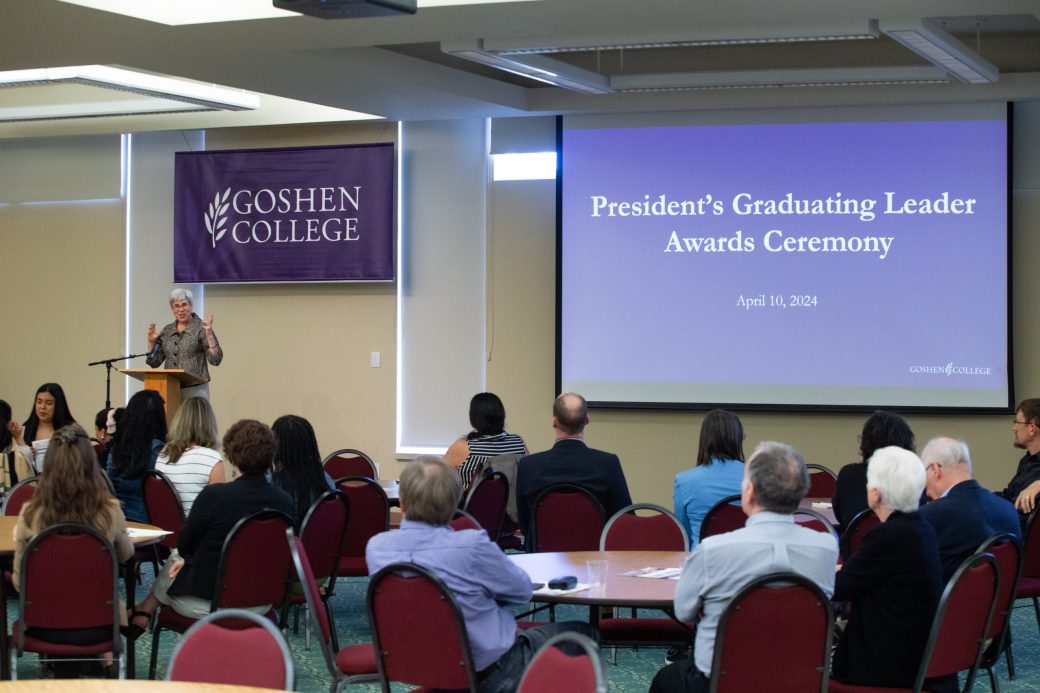 President's Graduating Leaders Awards 2024 presentation
