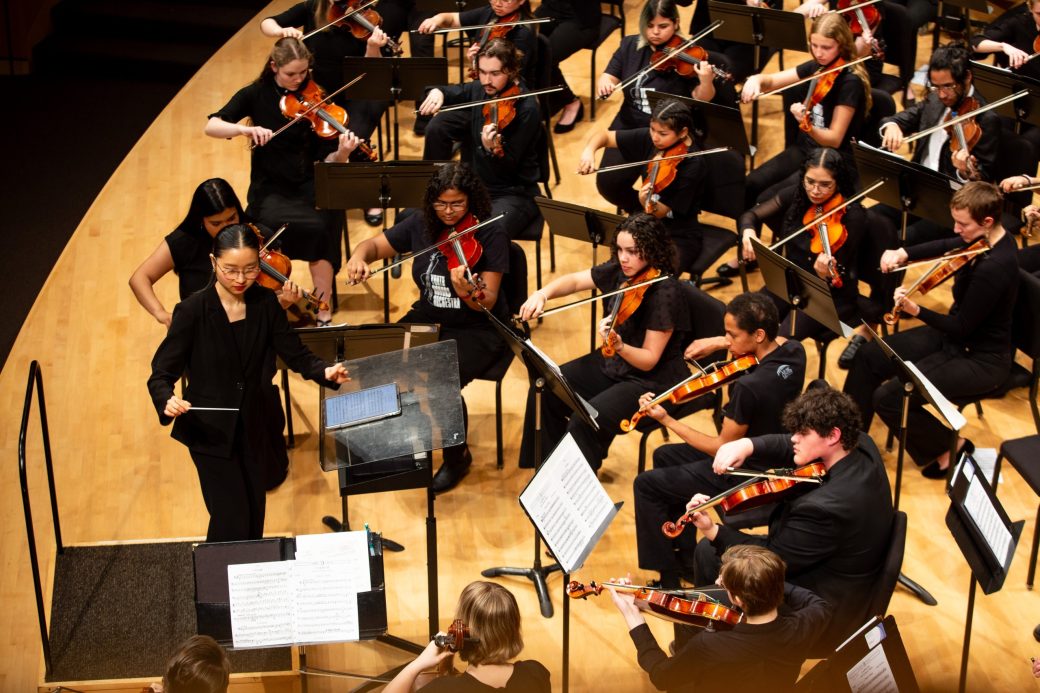 orchestra at GC Symphony Orchestra Spring Concert 2024