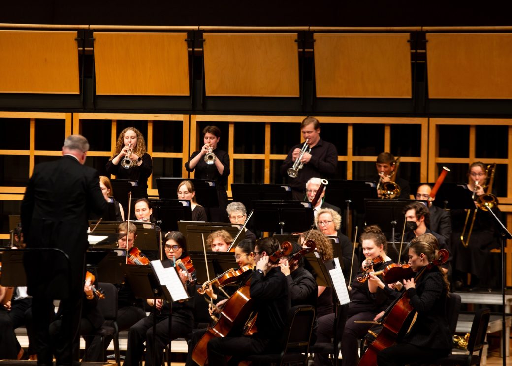 orchestra at GC Symphony Orchestra Spring Concert 2024