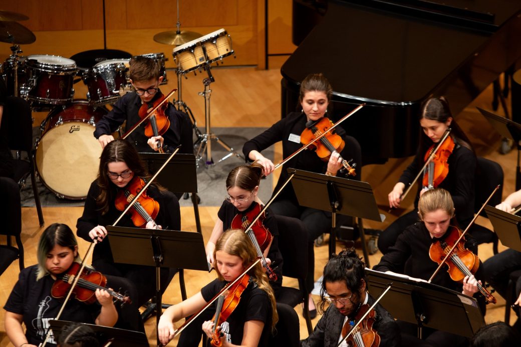 orchestra at GC Symphony Orchestra Spring Concert 2024