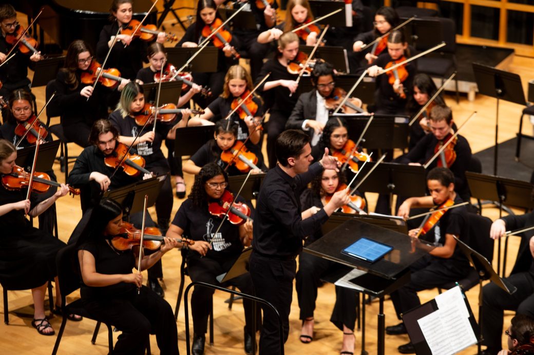 orchestra at GC Symphony Orchestra Spring Concert 2024
