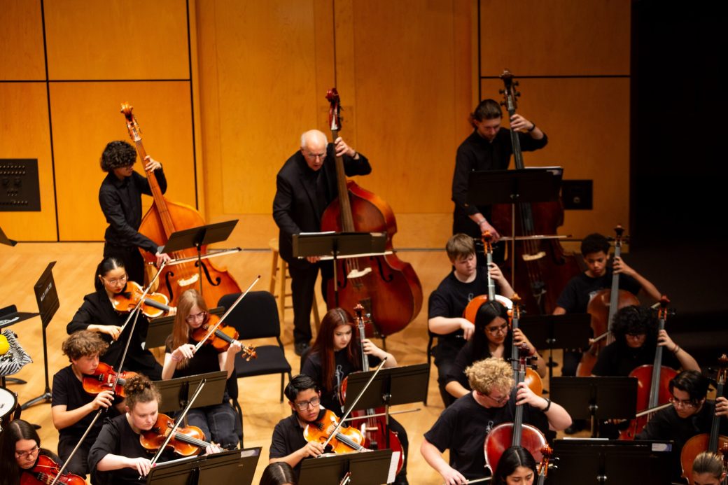 orchestra at GC Symphony Orchestra Spring Concert 2024