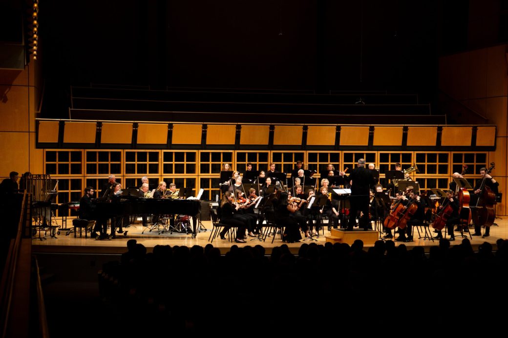 orchestra at GC Symphony Orchestra Spring Concert 2024
