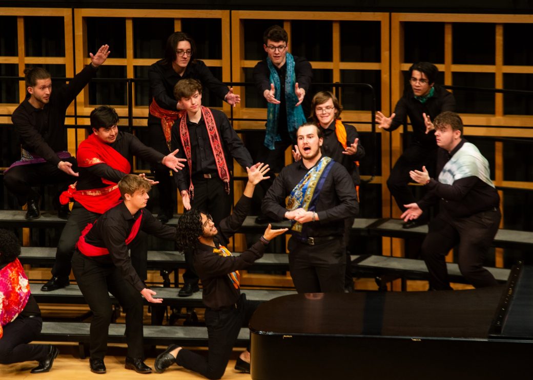 Music choir at Earthtones 2024