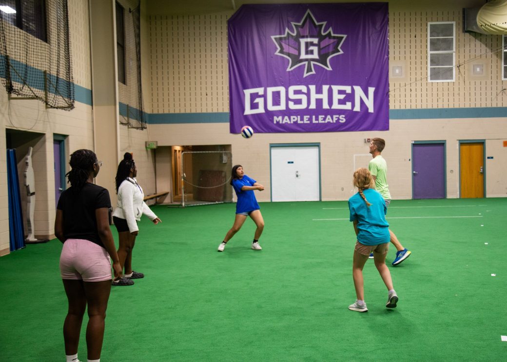 People playing soccer at Summer camps