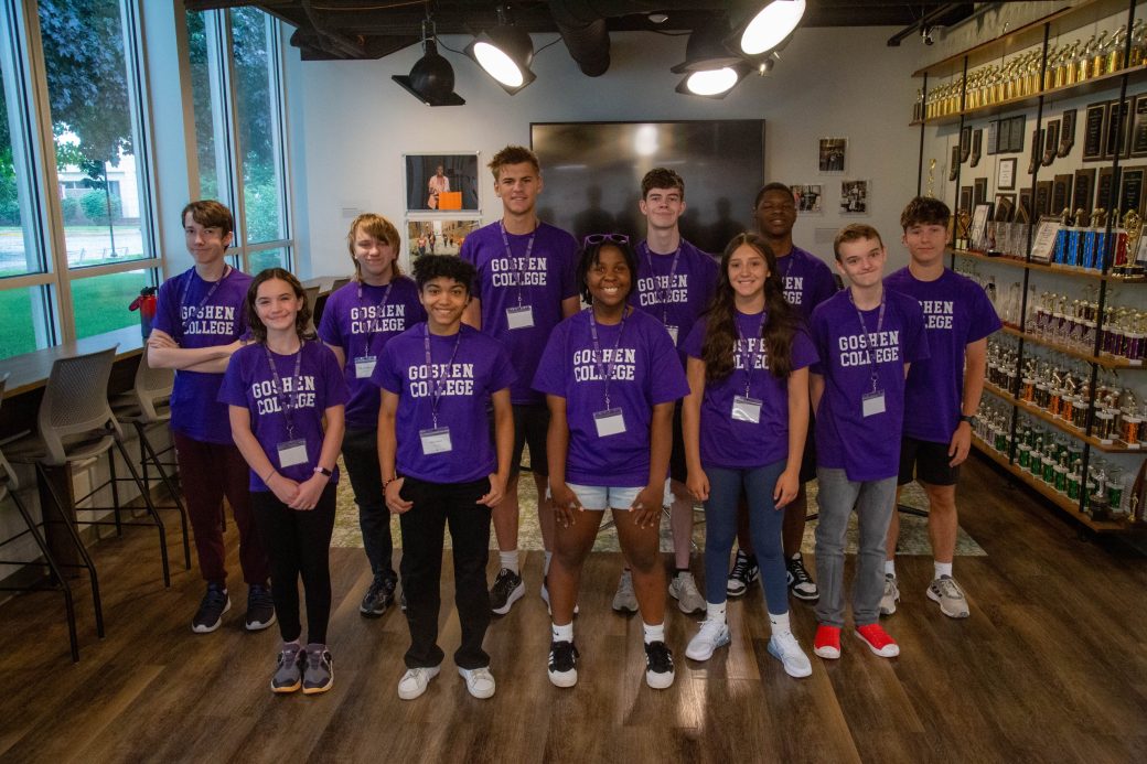 Teens stricking a pose at Summer Camps 2024