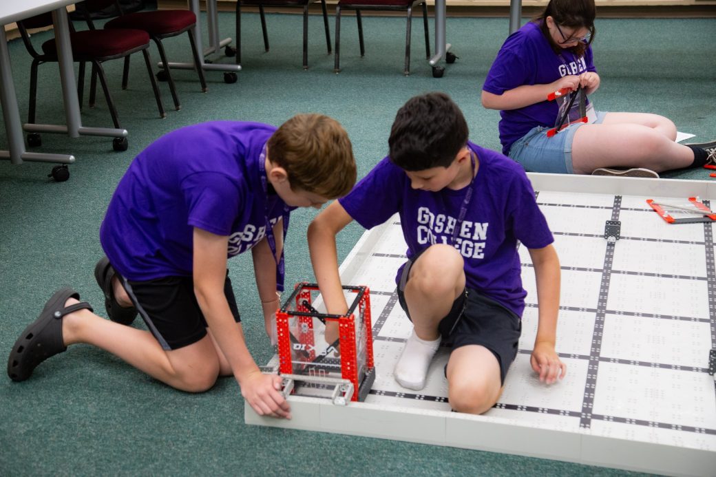 Teens doing activities at Summer Camps 2024