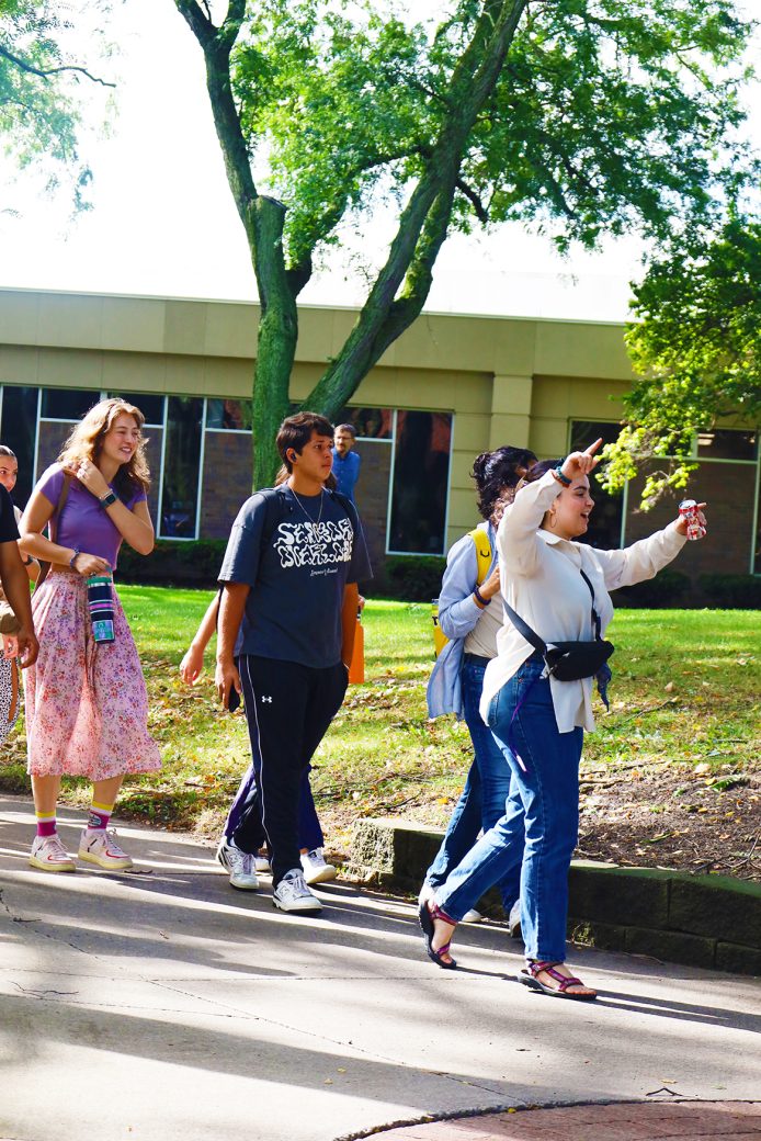 Goshen college teachers at the start of the classes