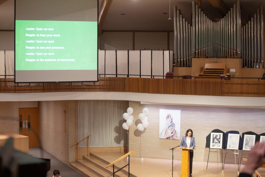 Anabaptism presentetion in the chapel