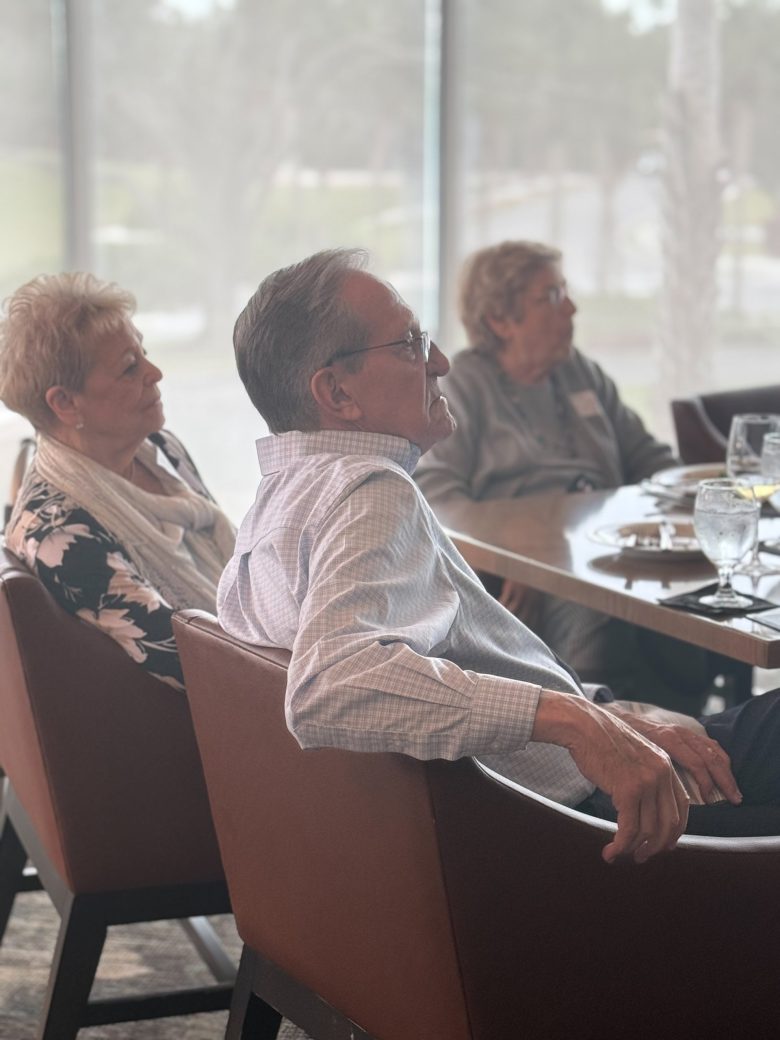 Man seated at Connected Cause Alumni & Friends Gathering: Sarasota, Florida