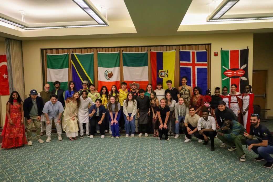 Goshen College international students