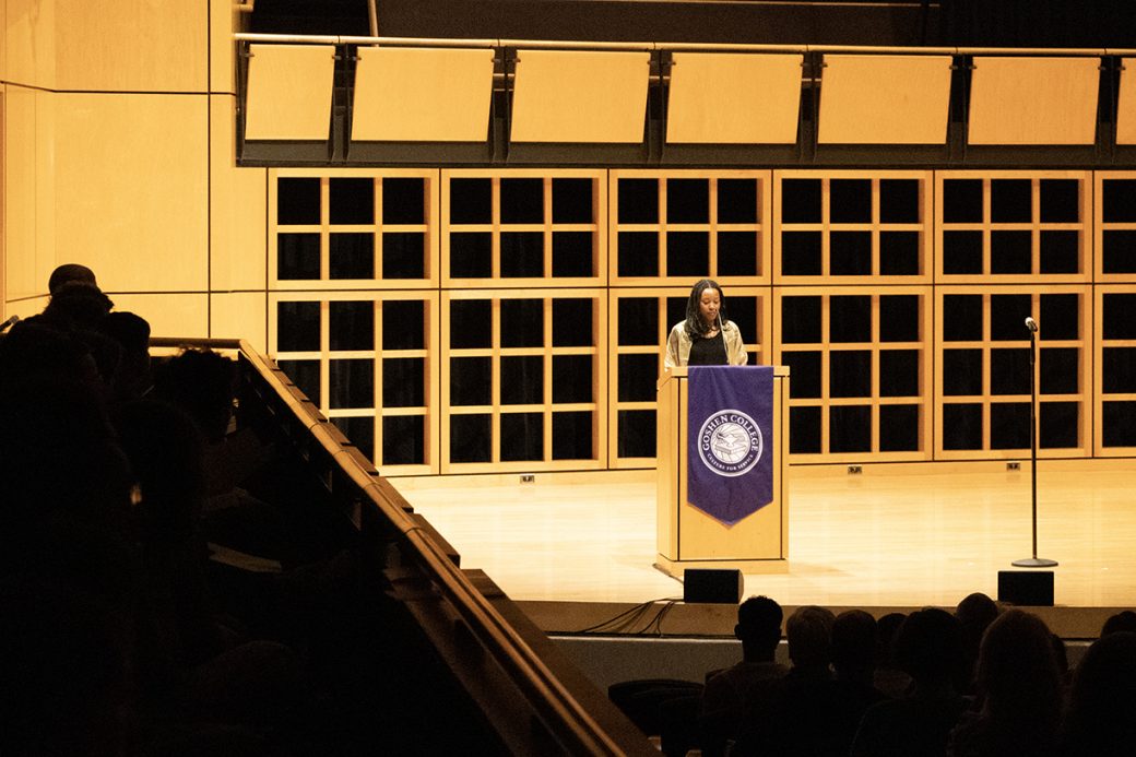Speaker opening Baccalaureate Celebration 2025