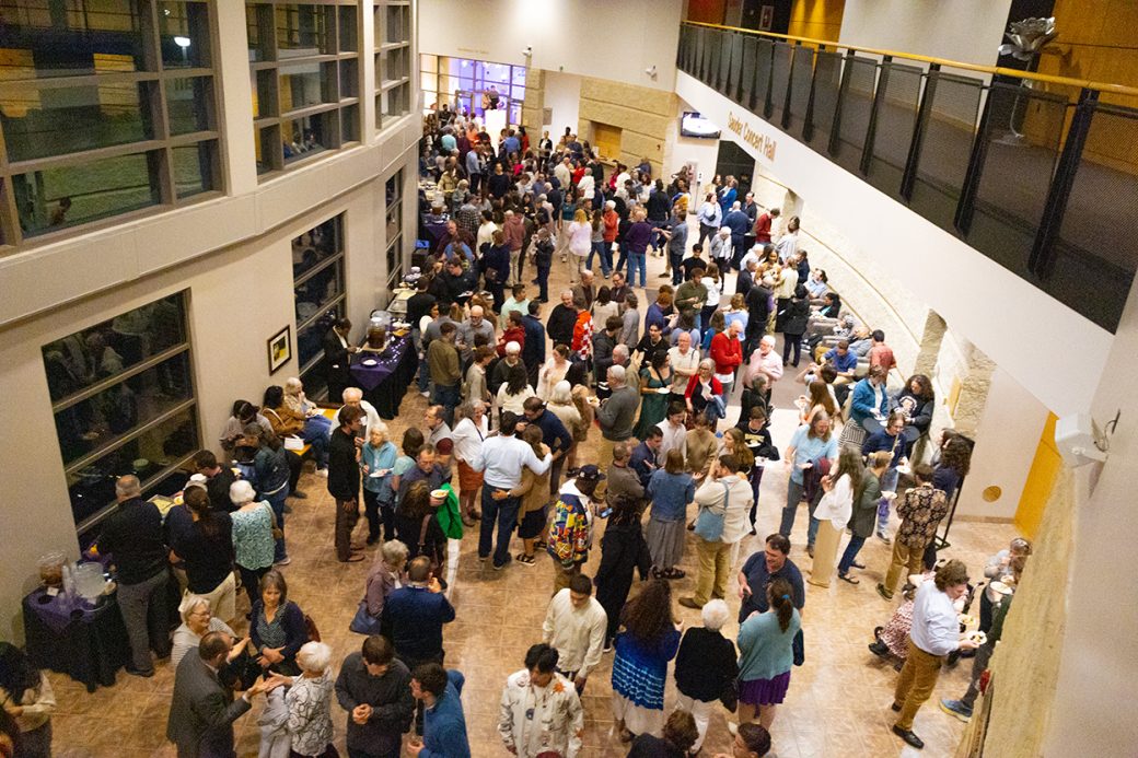the people celebrating after the event