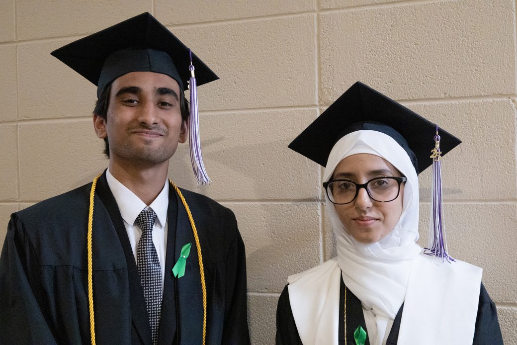 students at Commencement 2025