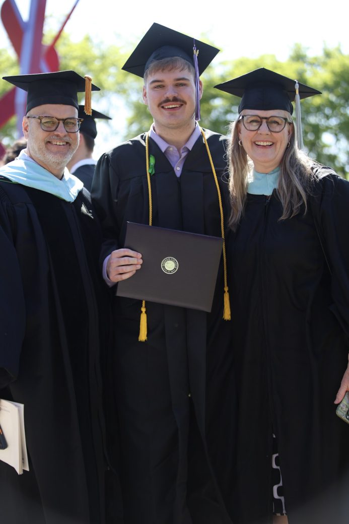Students at Commencement 2025