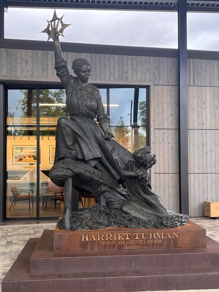 Statue in museum