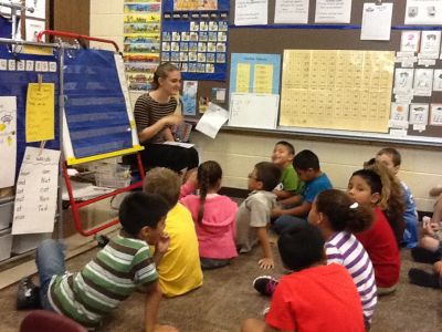 Eliza Graber teaching