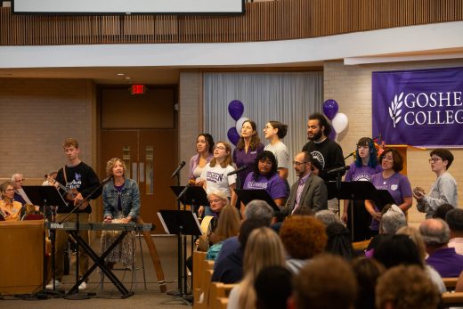 People performing on the stage