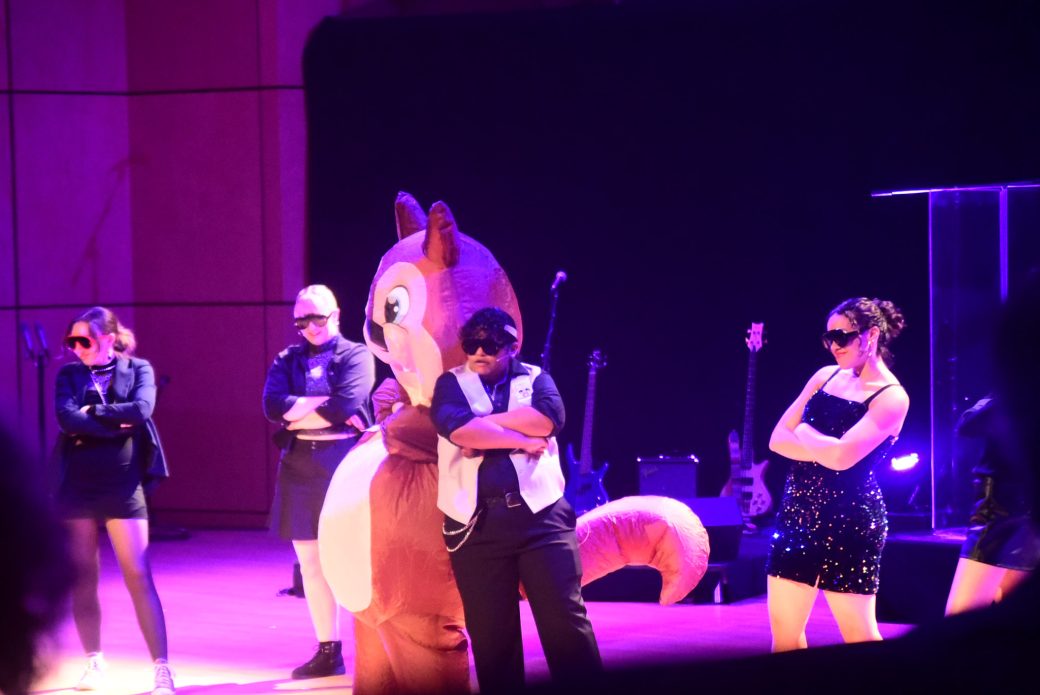 Theatrical performance at 2025 Goshen's College