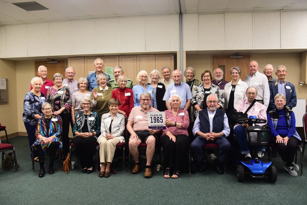 Photo of Goshen's 1965 class