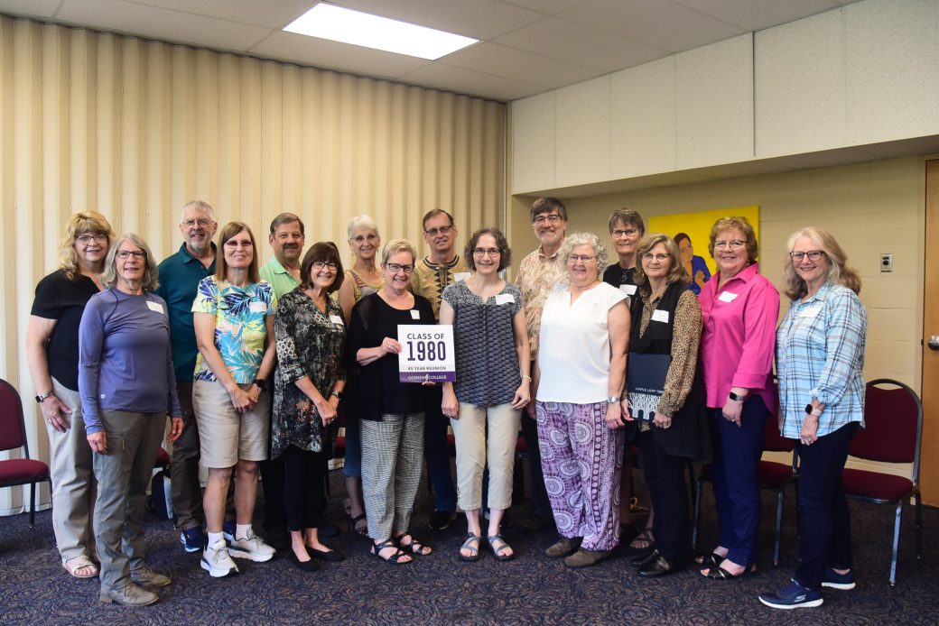 Photo of Goshen's 1980 class