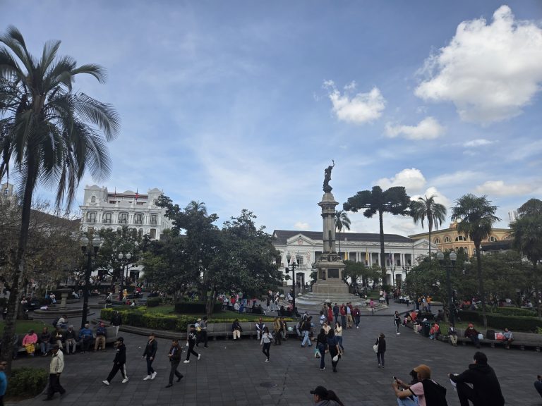 Plaza Grande in the Centro Histórico