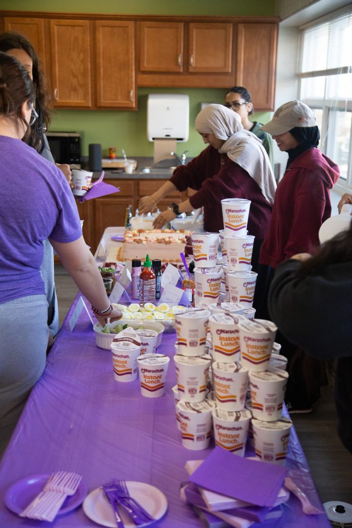 The Commuter Lounge opened with a full ramen bar.