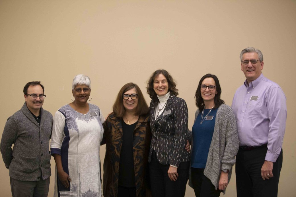 The Education Department gathers with Dr. Elsa Cárdenas-Hagan at the Science of Reading Summit.