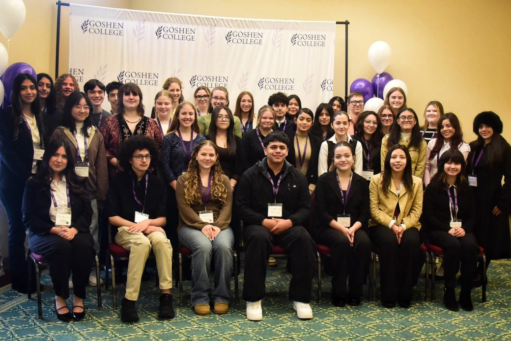 Group photo of prospective students at Celebrate Scholars Day
