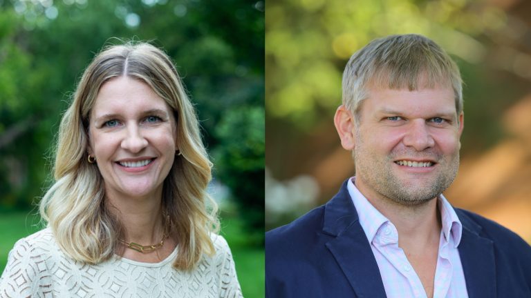 two headshots