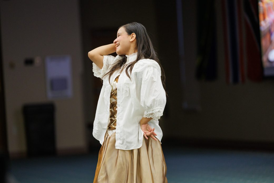 Woman dancing