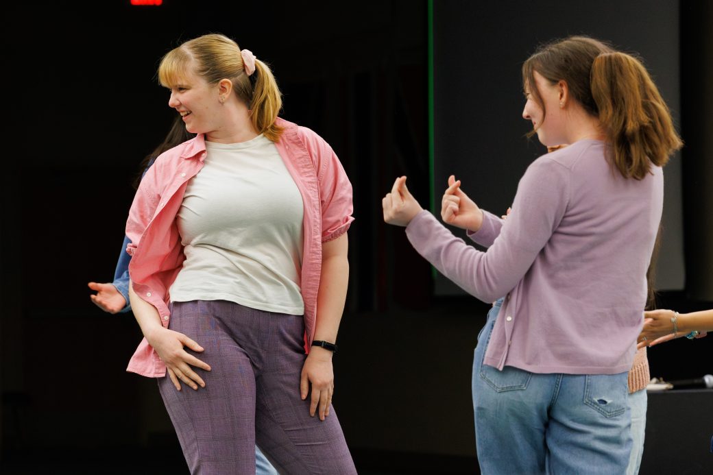Group of women dancing