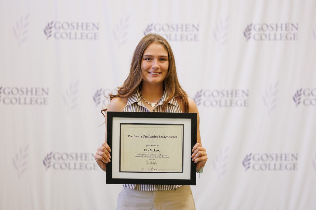 Ella with certificate
