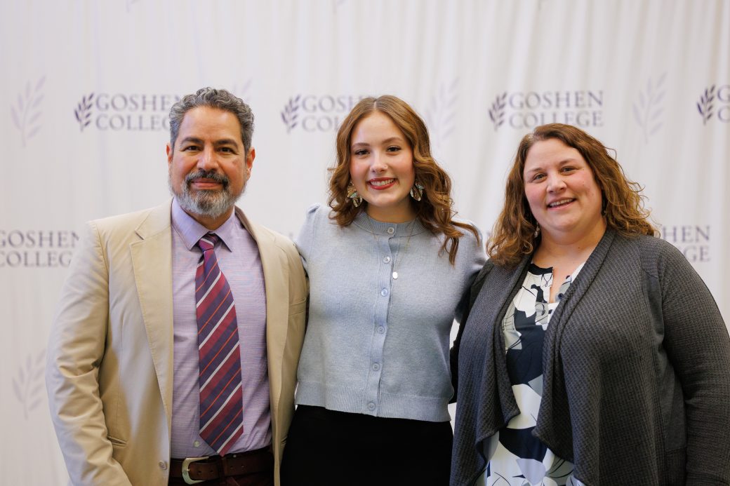 Ellie with mentors