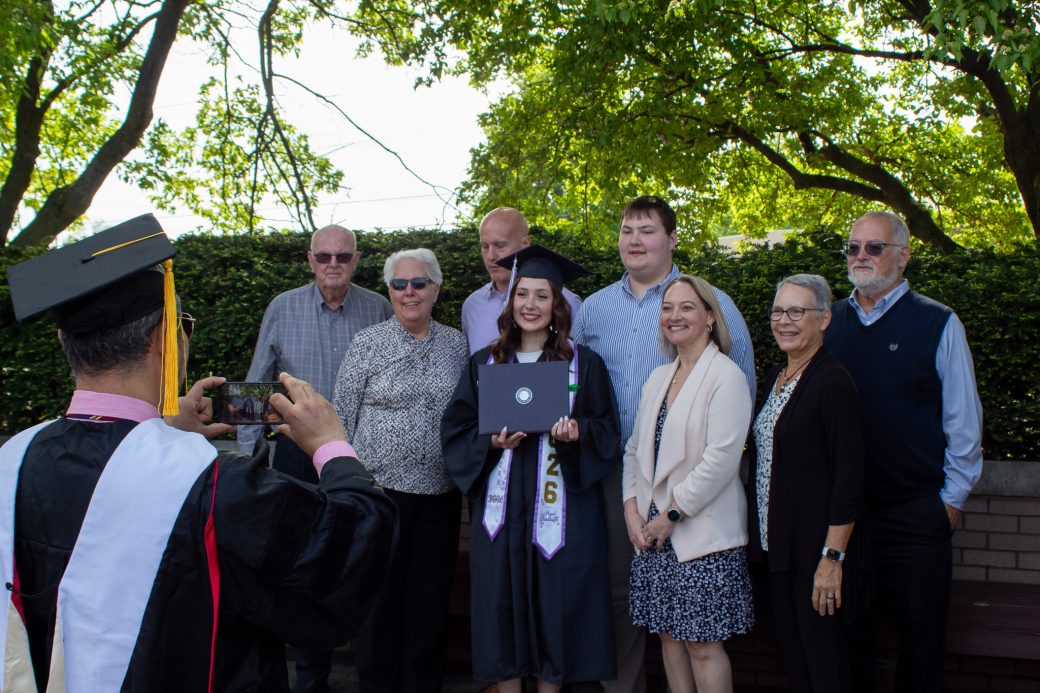 Ellie Nickel and family posed for photo