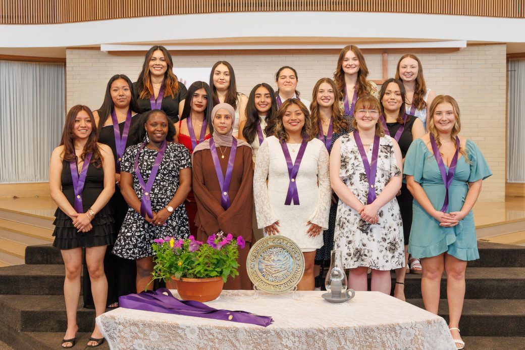 2026 Nursing Undergraduates posing for photo