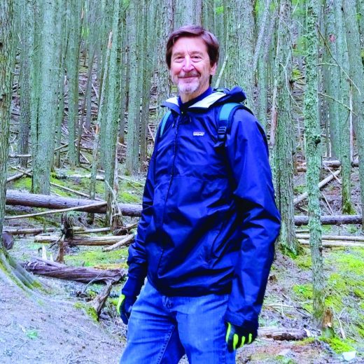 Jim Gunden in forest