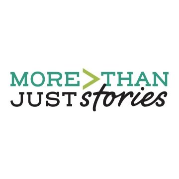 revised and official more than just stories logo.