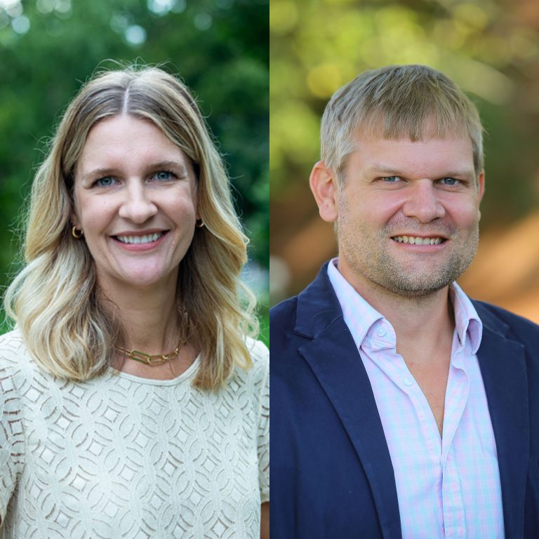 kyle and anna's professional GC headshot side by side.